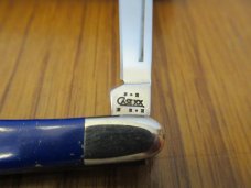 Case XX 2003 Exotic Blue Lapis & Mother of Pearl Tuxedo Pattern # EX2156 SS