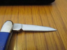 Case XX 2003 Exotic Blue Lapis & Mother of Pearl Tuxedo Pattern # EX2156 SS