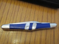 Case XX 2003 Exotic Blue Lapis & Mother of Pearl Tuxedo Pattern # EX2156 SS