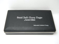 Schrade G.D.O.T. USA Grand Dad's Sharp Finger LTD. Fixed Flade Knife & Sheath in Box