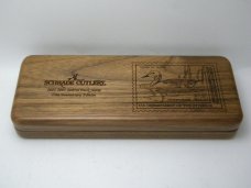 Schrade + USA LTD 2001/02 Federal Duck Stamp 15th Anniversary Edition Fixed Blade Knife in Box