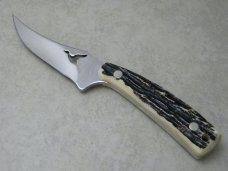 Schrade + USA LTD 2001/02 Federal Duck Stamp 15th Anniversary Edition Fixed Blade Knife in Box