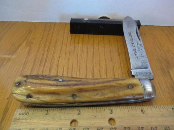 Alfred Williams Stag United States Navy Knife 