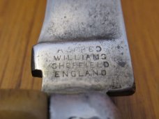 Alfred Williams Stag United States Navy Knife 