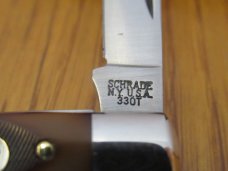 Schrade NY USA Rough Saw Cut Delrin Old Timer Model # 33OT