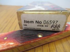 Case XX 2010 Red Barn Wood Trapperlock Pattern # 6154L SS
