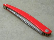 Western States Boulder Colo. Red Toothpick Fish Knife c.1911-1951