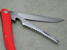 Western States Boulder Colo. Red Toothpick Fish Knife c.1911-1951