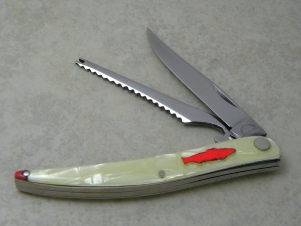 Western States Boulder Colo. Cracked Ice Toothpick Fish Knife c.1911-1951 Western States Boulder Colo. Cracked Ice Toothpick Fish Knife c.1911-1951