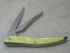 Western States Boulder Colo. Stainless Steel Cracked Ice Toothpick Fish Knife c.1911-1951