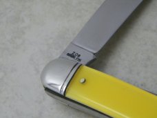 Schrade Walden NY USA Yellow Fisherman's Special Stainless Steel Toothpick Fish Knife c.1946-1973