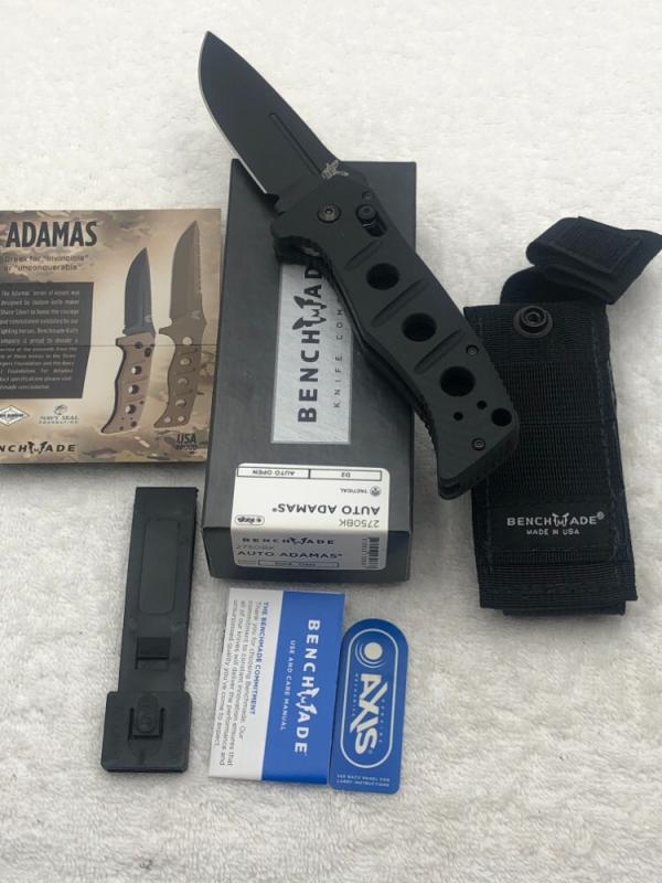 Benchmade Classic 2750 BK Auto Adamas Discontinued  Rare And Hard To Find New In Box