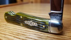 Great Eastern Cutlery 562123EO Avacado Jigged Bone Easy Open Northfield Carbon Steel NEW in the Tube