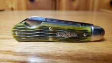 Great Eastern Cutlery 562123EO Avacado Jigged Bone Easy Open Northfield Carbon Steel NEW in the Tube