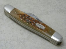 Case XX Stainless USA 2 Dot (1988) Bone 6347 HP SSP Tested XX Razor Edge Stockman Knife