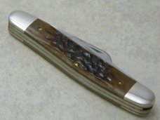 Case XX Stainless USA 2 Dot (1988) Bone 6347 HP SSP Tested XX Razor Edge Stockman Knife