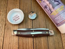 Great Eastern Cutlery Tidioute Coon Skinner Muskrat Pattern 81 Red Onion Micarta 2022