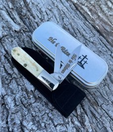 CASE XX ** 2007 EASTER "HE IS RISEN" NATURAL JIG BONE BARLOW