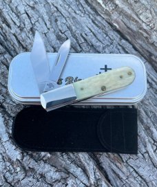 CASE XX ** 2007 EASTER "HE IS RISEN" NATURAL JIG BONE BARLOW