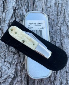 CASE XX ** 2007 EASTER "HE IS RISEN" NATURAL JIG BONE BARLOW