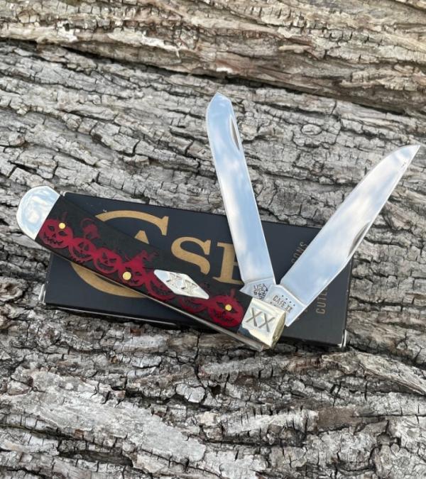 CASE XX ** SFO 2022 HALLOWEEN SMOOTH RED BONE TRAPPER