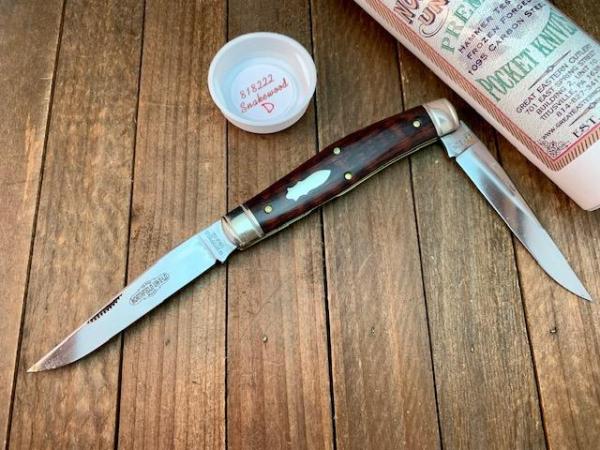 Great Eastern Cutlery Northfield Coon Skinner Muskrat Pattern 81 Deluxe Snakewood 2022 Great Eastern Cutlery Northfield Coon Skinner Muskrat Pattern 81 Deluxe Snakewood 2022