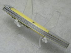 Wester Boulder Colo. Stainless Steel Yellow Toothpick Fish Knife c.1951-1978