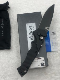 Benchmade Rukus II 9600 BK Push Button Automatic Knife New In Box Discontinued
