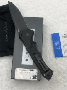 Benchmade Rukus II 9600 BK Push Button Automatic Knife New In Box Discontinued