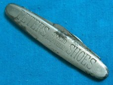 VINTAGE RICHARTZ BROS GERMANY FOLDING POCKET EQUAL END PEN JACK KNIFE KNIVES OLD AD ADVERTISING