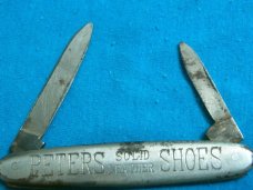 VINTAGE RICHARTZ BROS GERMANY FOLDING POCKET EQUAL END PEN JACK KNIFE KNIVES OLD AD ADVERTISING