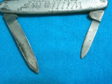 VINTAGE RICHARTZ BROS GERMANY FOLDING POCKET EQUAL END PEN JACK KNIFE KNIVES OLD AD ADVERTISING