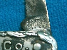 VINTAGE CANTON CUTLERY CO FOLDING POCKET EQUAL END PEN KNIFE KNIVES OLD AD ADVERTISING SAINT LOUIS