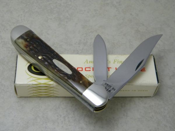 Case XX USA 6 Dot Bone 1984 New Grind 6249 Copperhead Knife in Box Case XX USA 6 Dot Bone 1984 New Grind 6249 Copperhead Knife in Box