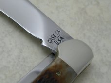 Case XX USA 6 Dot Bone 1984 New Grind 6249 Copperhead Knife in Box