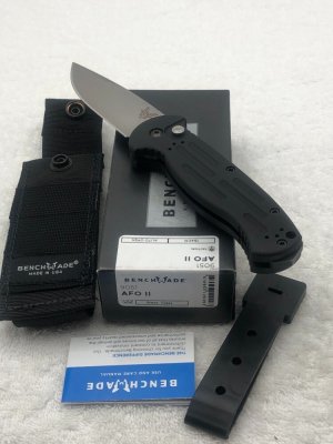 Benchmade 9051 AFO II Push Button Automatic Knife New In Box Discontinued