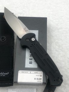 Benchmade 9051 AFO II Push Button Automatic Knife New In Box Discontinued