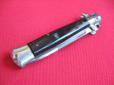 Vintage TRANSITIONAL Italian STILETTO Horn Switchblade Knife.