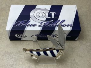 Colt CT 562 Blue Ribbon Lady's Leg Knife in Box