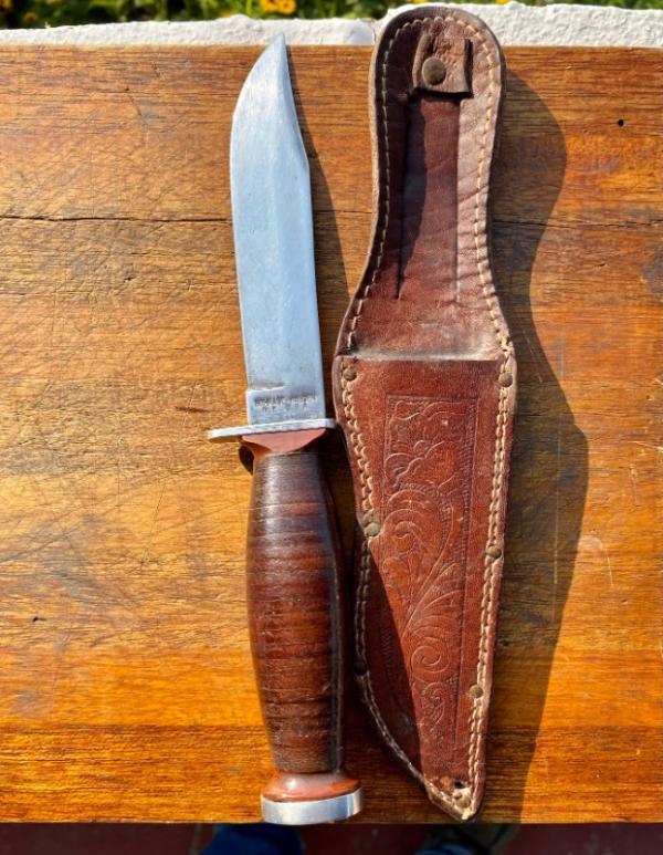 Schrade Walden H-15 Fixed Blade Hunters Knife 