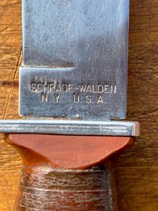 Schrade Walden H-15 Fixed Blade Hunters Knife 