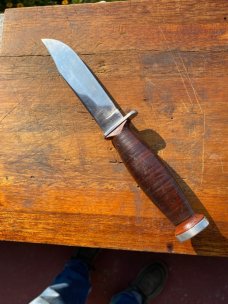 Schrade Walden H-15 Fixed Blade Hunters Knife 