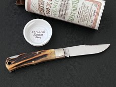 Great Eastern Cutlery GEC 83 Sambar Stag Tasscosa Lockback 831121