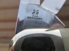 Kissing Crane Stag Carpenter's Whittler   Robi Klaas   Solingen 