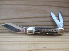Kissing Crane Stag Carpenter's Whittler   Robi Klaas   Solingen 