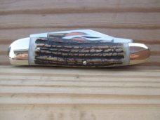 Kissing Crane Stag Carpenter's Whittler   Robi Klaas   Solingen 