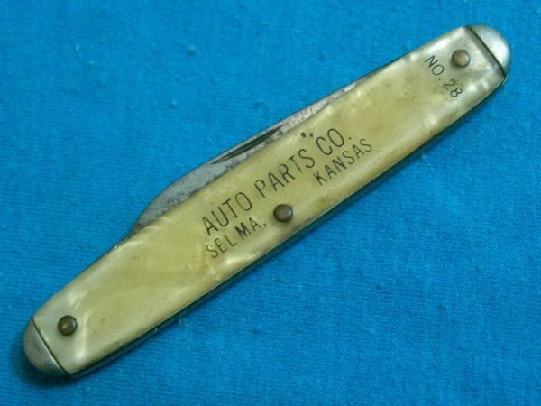 VINTAGE SAMCO FOLDING POCKET EQUAL END PEN KNIFE KNIVES OLD AUTO AD ADVERTISING SELMA KANSAS 28 VINTAGE SAMCO FOLDING POCKET EQUAL END PEN KNIFE KNIVES OLD AUTO AD ADVERTISING SELMA KANSAS 28