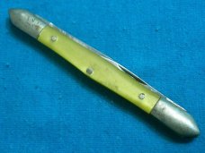 VINTAGE STAINLESS JAPAN FOLDING PEN JACK POCKET KNIFE KNIVES OLD