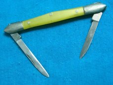 VINTAGE STAINLESS JAPAN FOLDING PEN JACK POCKET KNIFE KNIVES OLD