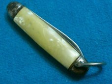 VINTAGE USA FOLDING POCKET WATCH FOB PEN JACK KNIVES OLD